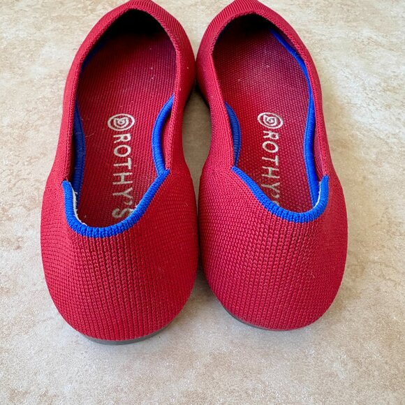Rothy's The Point in Chili Red (Size 8) - Picture 3 of 8